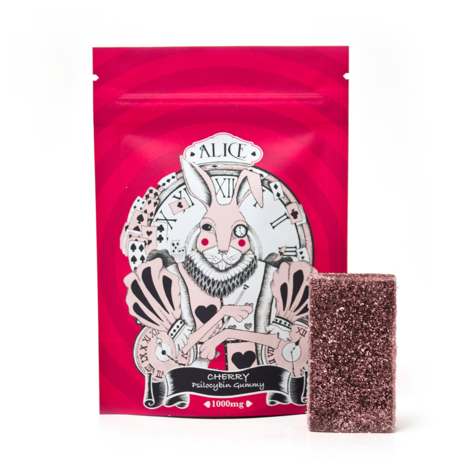 Alice Psilocybin Gummies (1000mg) – Cherry Alice Psilocybin Gummies (1000mg) – Cherry