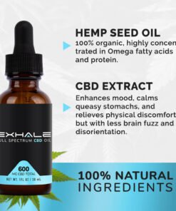 EXHALE FULL SPECTRUM CBD OIL